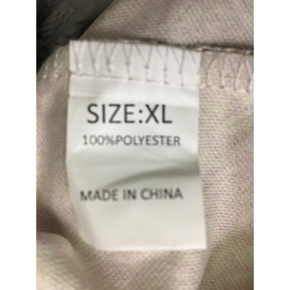 Men's 1/4 Zip Front Knit Shirt Size XL Black White Rust Gray Color Block - Picture 3 of 5